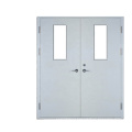 2100mm*2050mm fire door fire rated double door fire steel door with lock